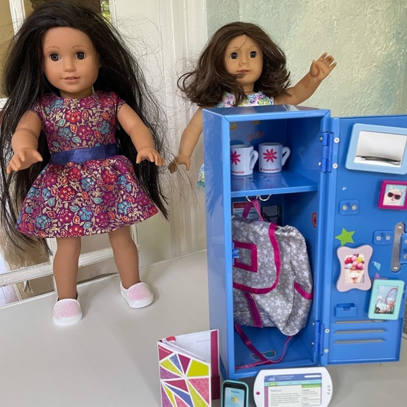 American Girl Dolls and Locker with Accessories - Picture 14 of 14